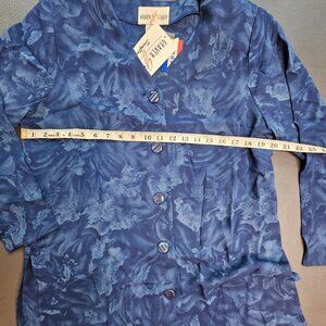 Vintage Graver Studio Blue Blouse